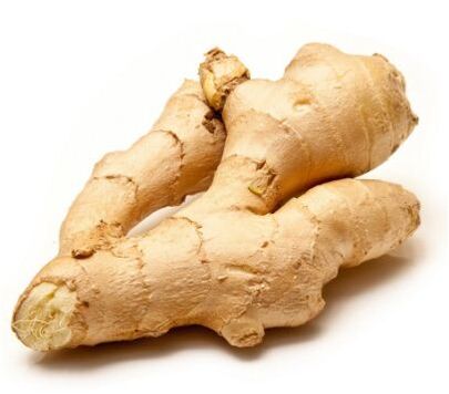 Ginger root is used in many recipes for potency. 