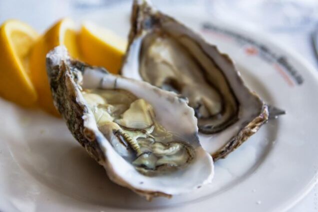 Oysters - a shellfish that increases male potency due to the zinc content