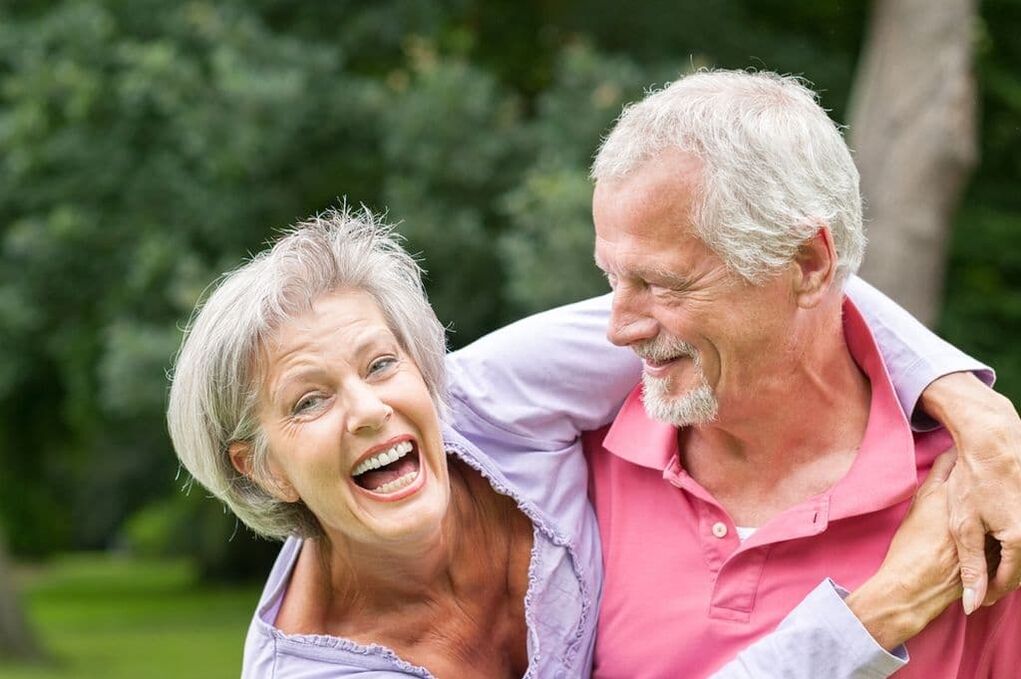 woman and man over 50 years old with low potency