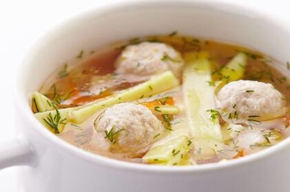 Meat soup